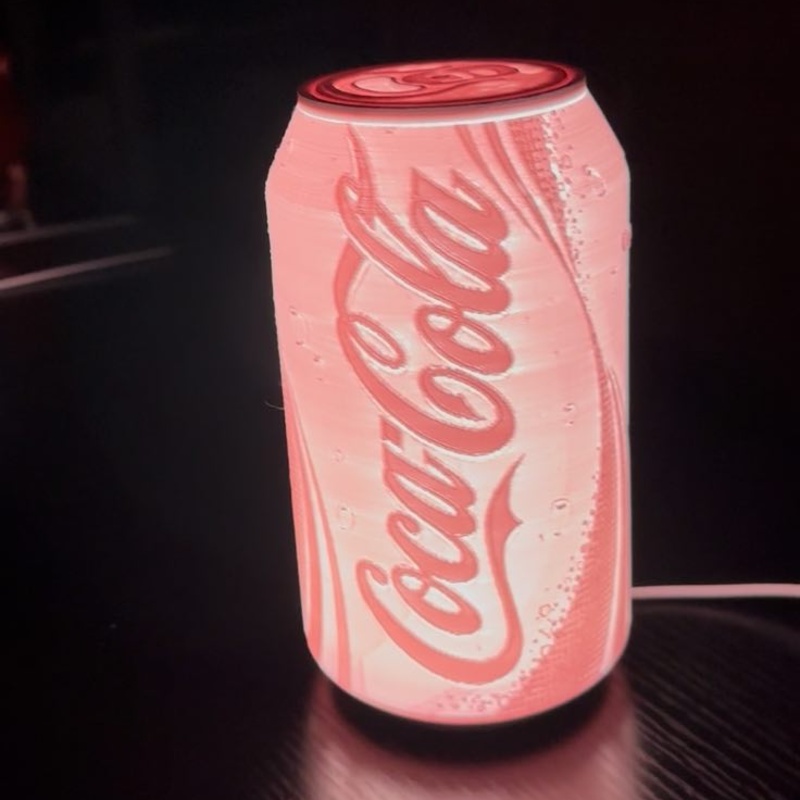 Lampka LED – Puszka Coca-Cola (inspiracja)